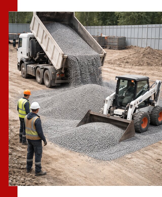 Доставка и продажа гранитного щебня фракции 0-5 в Салехарде