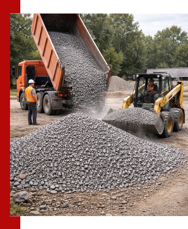 Купить гранитный щебень фракции 5–10 в Салехарде с доставкой