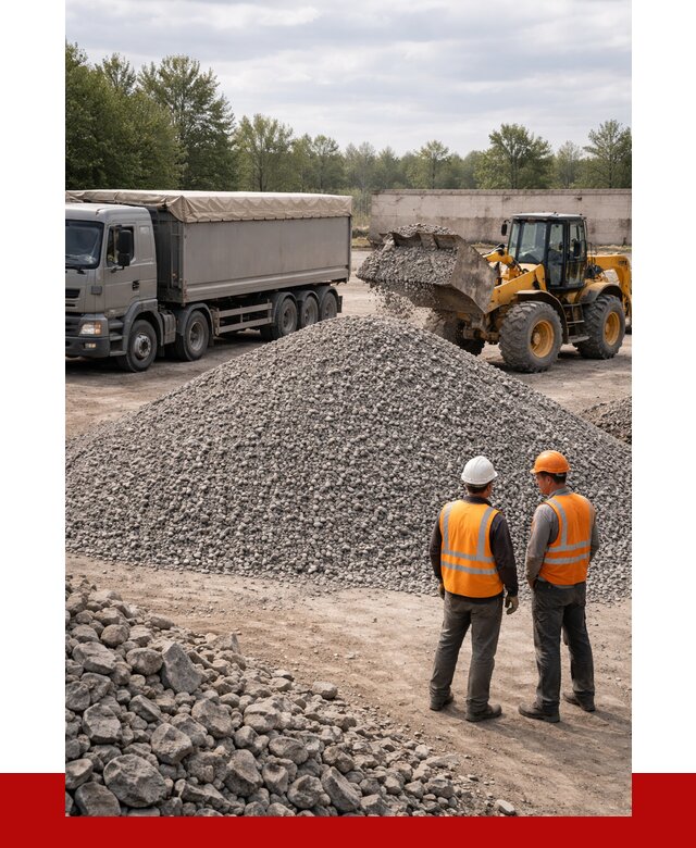 Гранитный щебень фракция 5-20 в Салехарде от 4496 руб | ПРОНЕРУДСлх
