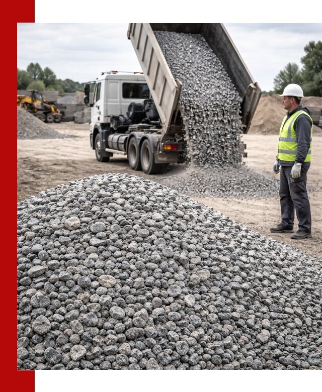 Доставка и продажа гранитного щебня фракции 5-20 в Салехарде