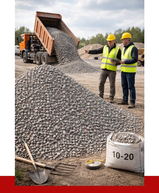 Гранитный щебень фракция 10-20 в Салехарде от 4496 руб.|ПРОНЕРУДСлх