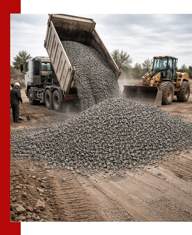 Гранитный щебень фракция 10-20 с доставкой в Салехарде