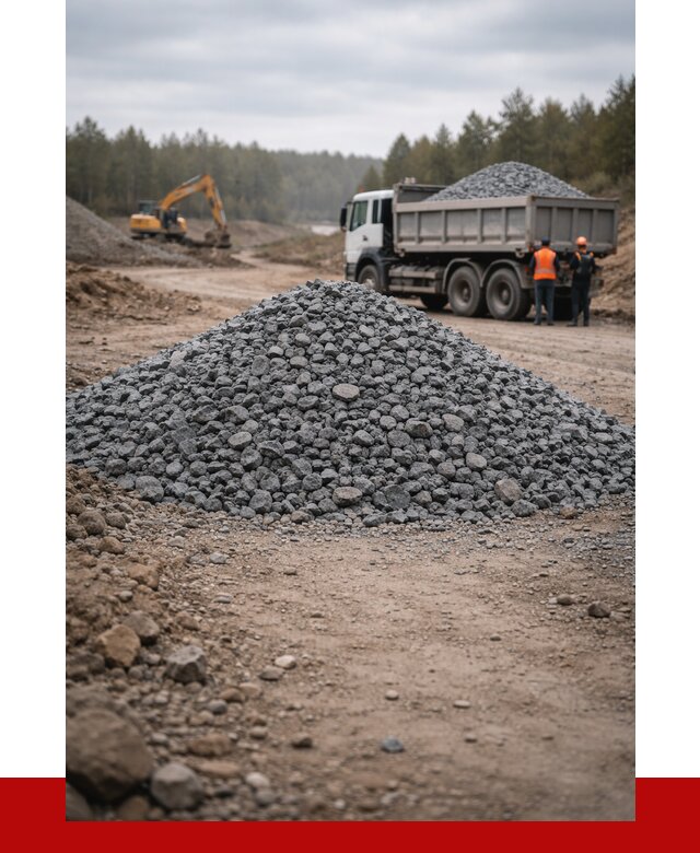 Щебень габбро диабаз фракция 40-70 в Салехарде от 2355 р-ПРОНЕРУДСлх