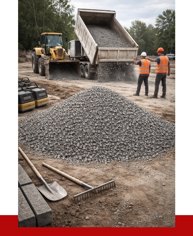 Гравийный щебень купить в Салехарде от 2355 р. ПРОНЕРУДСлх