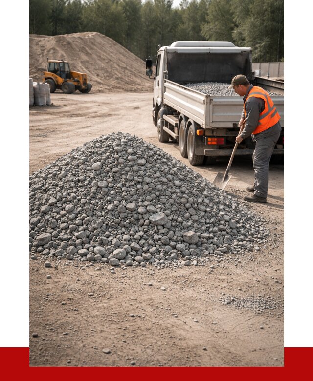 Гравийный щебень фракция 5-10 в Салехарде от 2355 р. | ПРОНЕРУДСлх