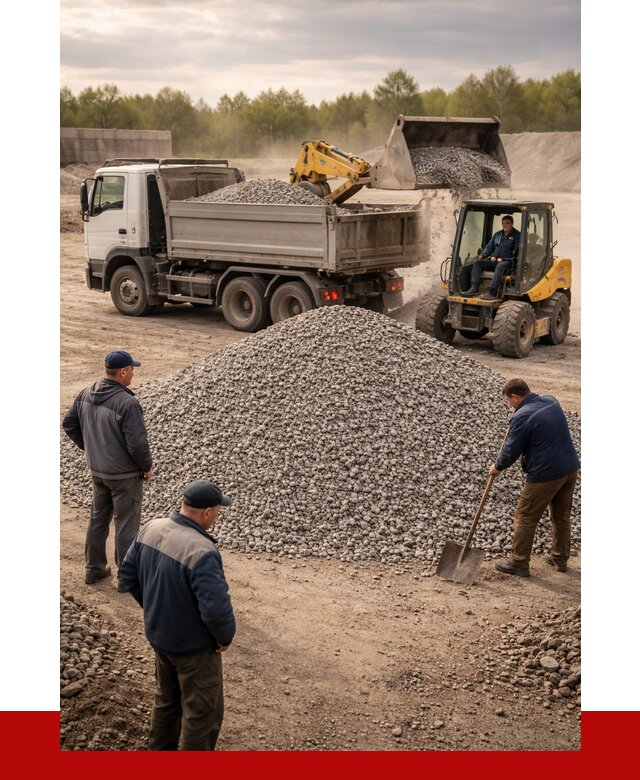 Гравийный щебень фракция 5-20 в Салехарде от 2569 р. ПРОНЕРУДСлх