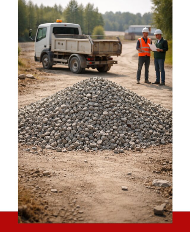 Гравийный щебень фракция 20-40 в Салехарде от 1284 р. | ПРОНЕРУДСлх