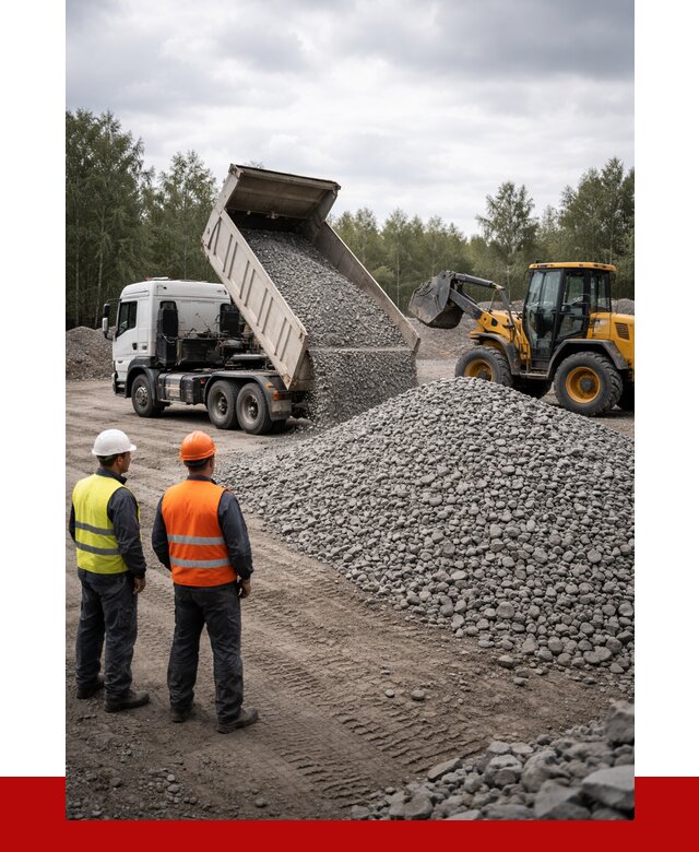 Гравийный щебень фракция 40-70 в Салехарде от 10169р | ПРОНЕРУДСлх