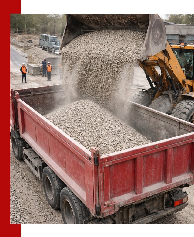 Купить известняковый щебень фракции 0-5 с доставкой в Салехарде