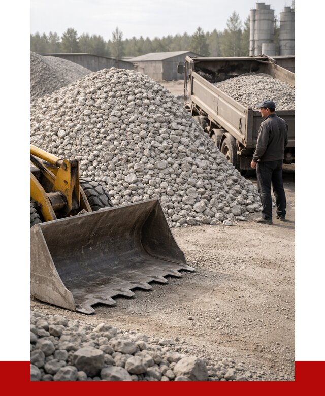 Известняковый щебень фракция 40-70 в Салехарде от 4496 р. | ПРОНЕРУДСлх