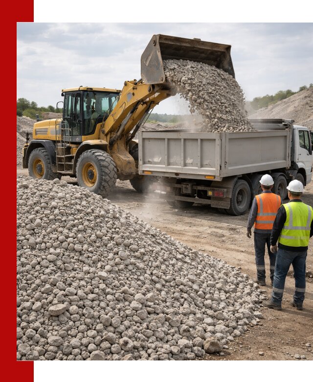 Доломитовый щебень фракция 40–71 доставка и продажа в Салехарде