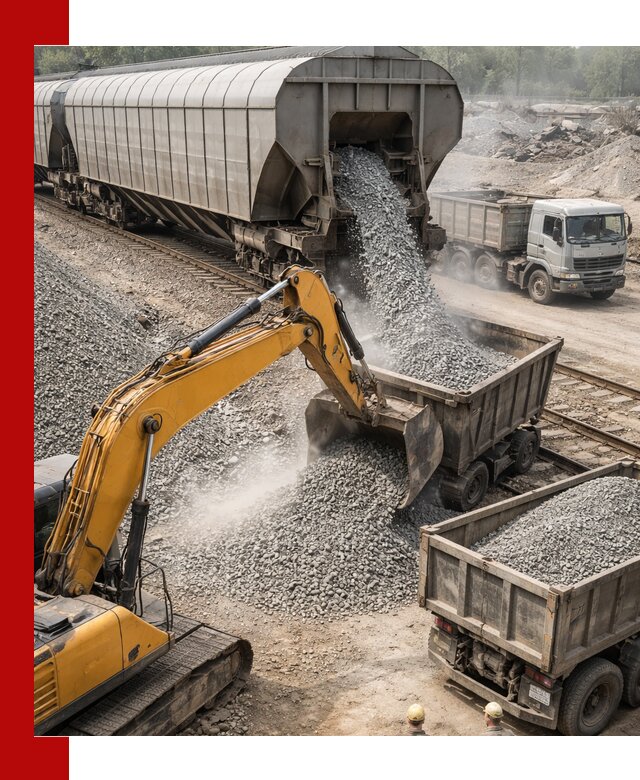 Доставка железнодорожного щебня в Салехарде крупными партиями быстрого отгруза