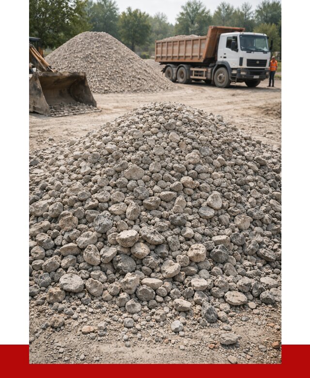 Вторичный щебень фракция 20-40 в Салехарде от 2355 р ПРОНЕРУДСлх