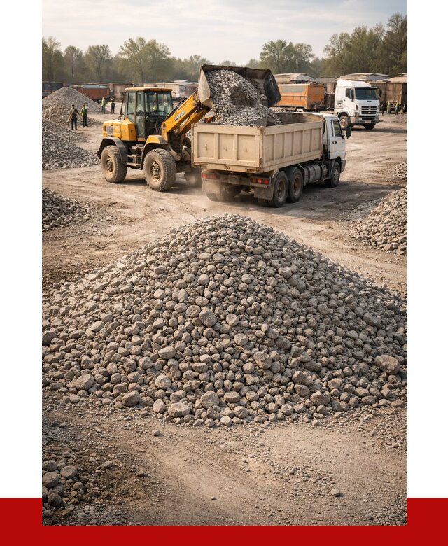 Вторичный щебень фракция 40-70 в Салехарде от 1862 р, ПРОНЕРУДСлх