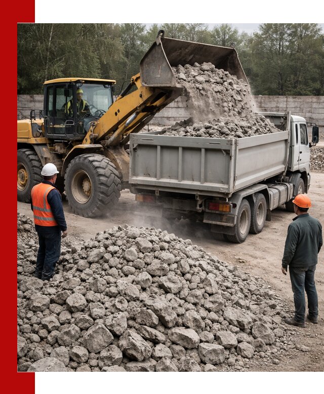 Вторичный щебень фракция 70–150 в Салехарде с доставкой