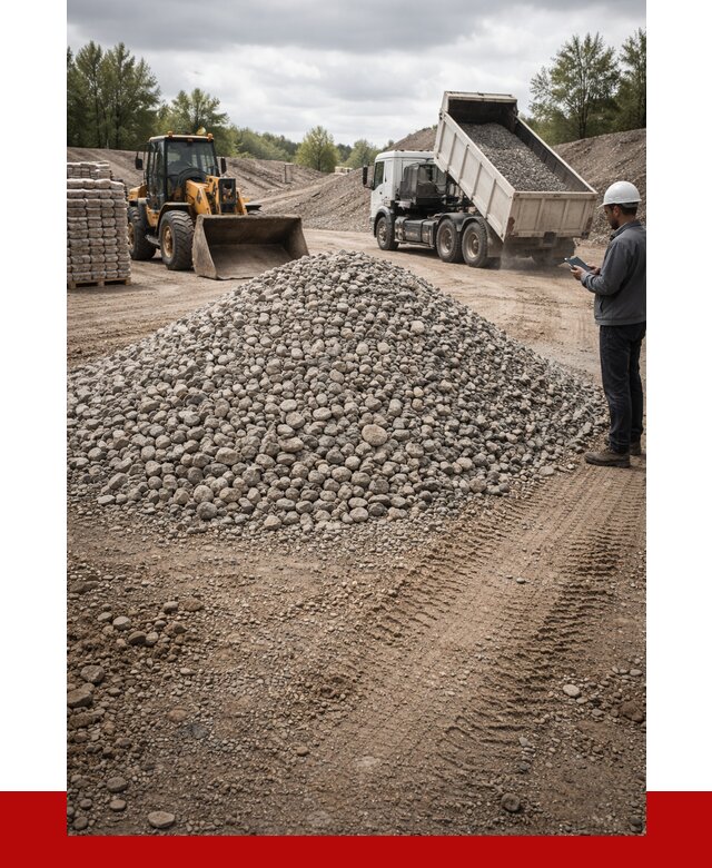 Купить бетонный щебень в Салехарде, от 3425 р. ПРОНЕРУДСлх