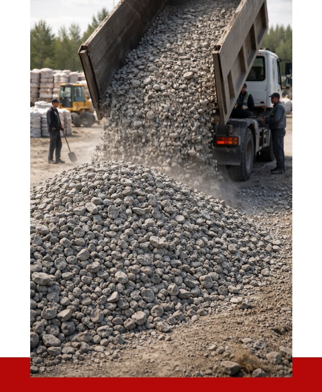 Бетонный щебень фракция 40-70 в Салехарде от 1927 р. ПРОНЕРУДСлх