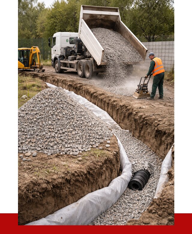 Щебень для дренажа в Салехарде от 1980 р., ПРОНЕРУДСлх доставка