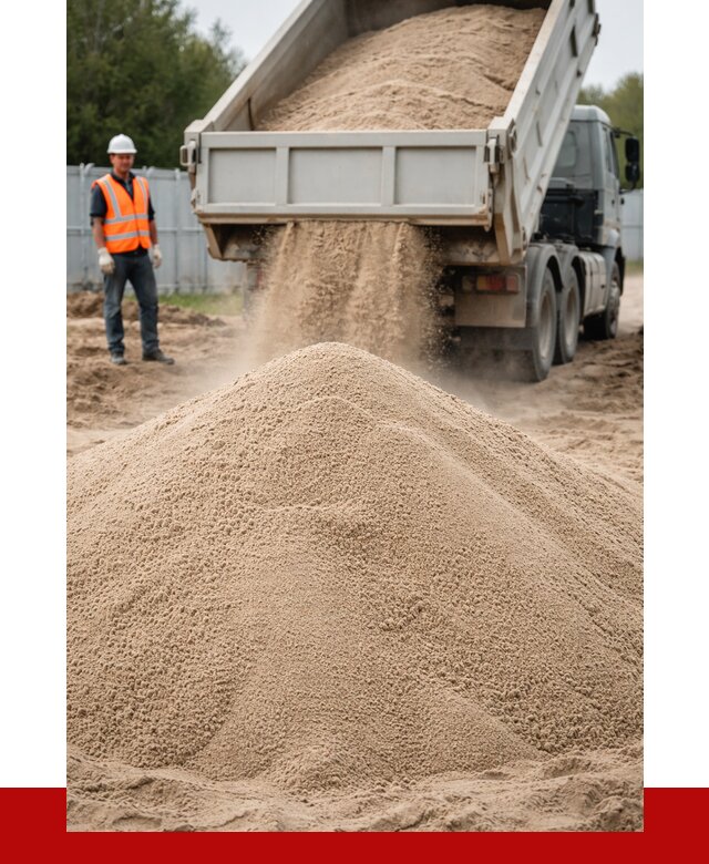 Купить сеяный песок с доставкой в Салехарде от 2355 р ПРОНЕРУДСлх