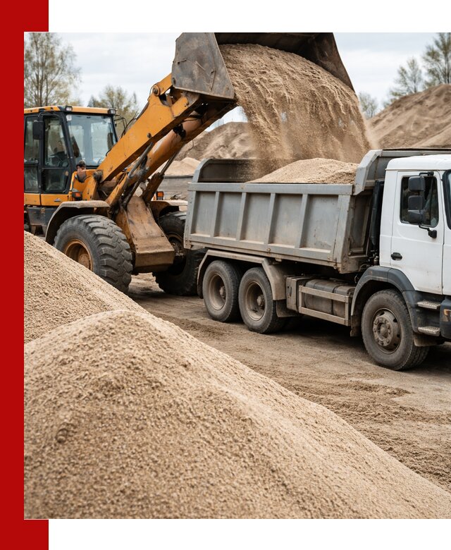 Доставка сеяного песка в Салехарде оптом и в розницу