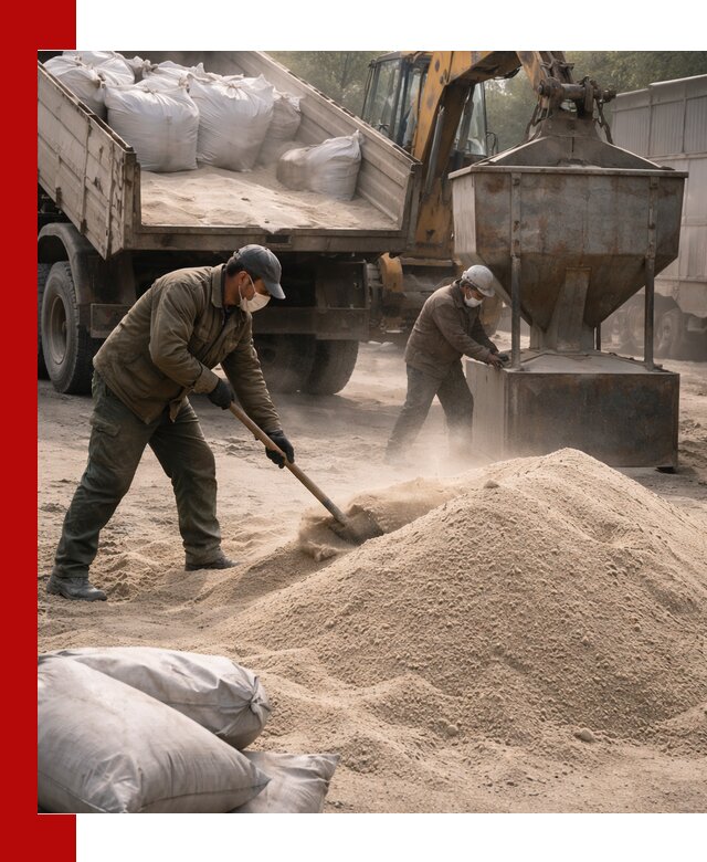 Кварцевый песок для пескоструя в Салехарде — доставка и качество