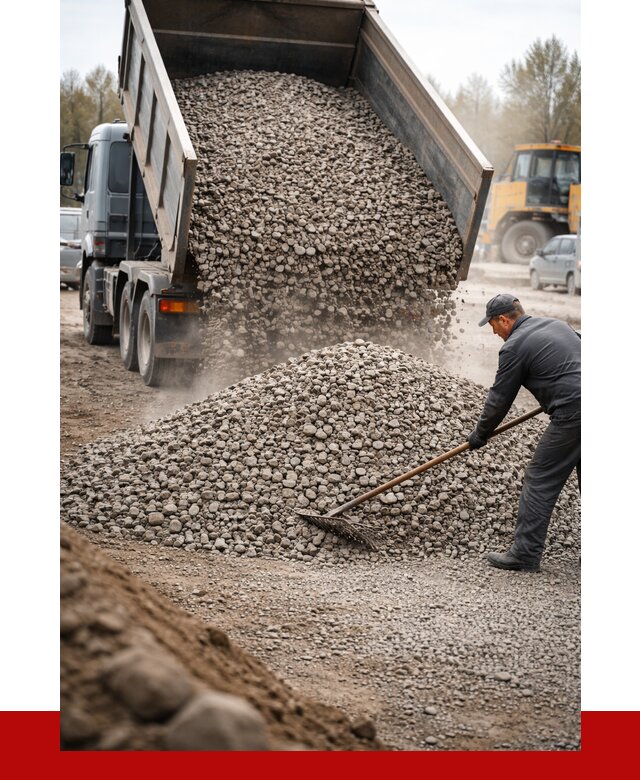 Гравий фракция 20-40 в Салехарде от 2676 р. доставка | ПРОНЕРУДСлх