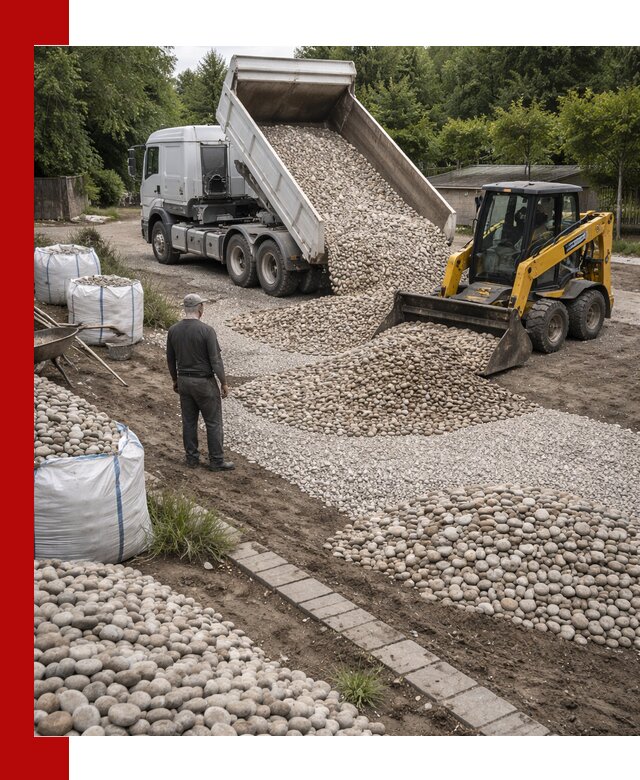 Доставка морской гальки оптом и в розницу в Салехарде