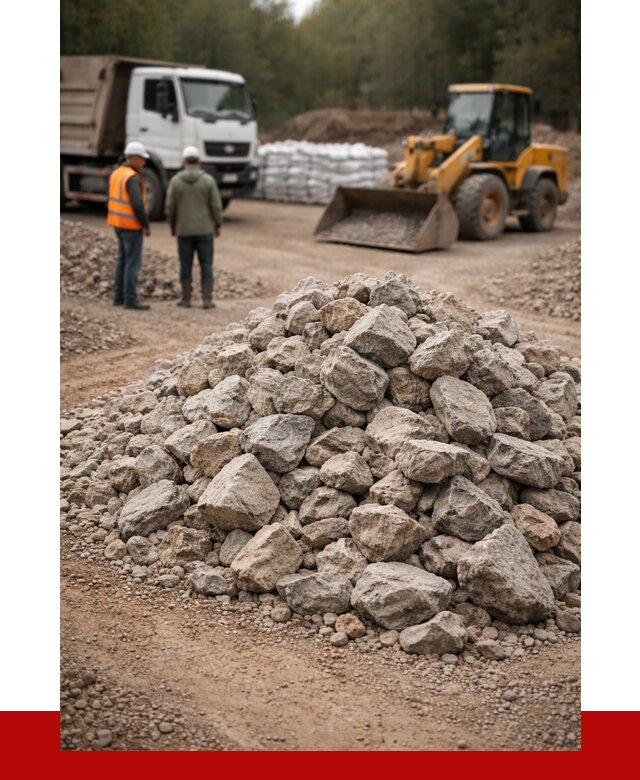 Купить бутовый камень с доставкой в Салехарде от 2462 р. | ПРОНЕРУДСлх