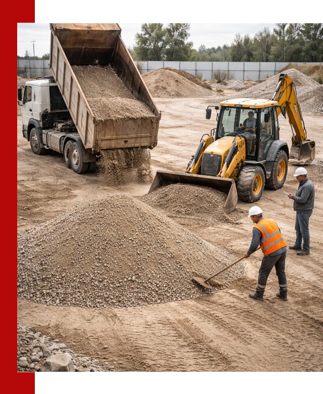 Поставка и доставка ПГС С4 в мешках и самосвалах в Салехарде