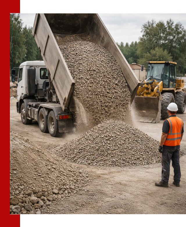 Доставка щпс в Салехарде — щебеночно-песчаная смесь под заборы и дорожки