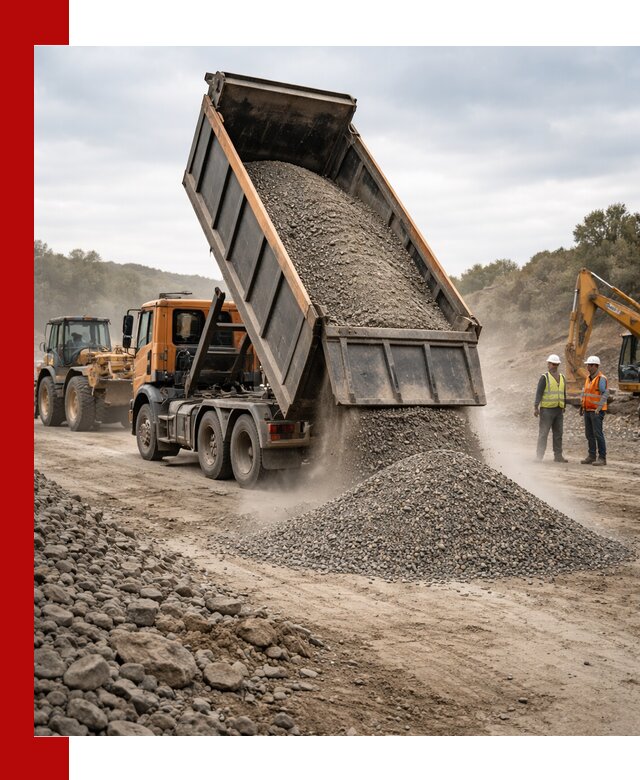 Щебёночно-песчаная смесь ЩПС С1 с доставкой в Салехарде