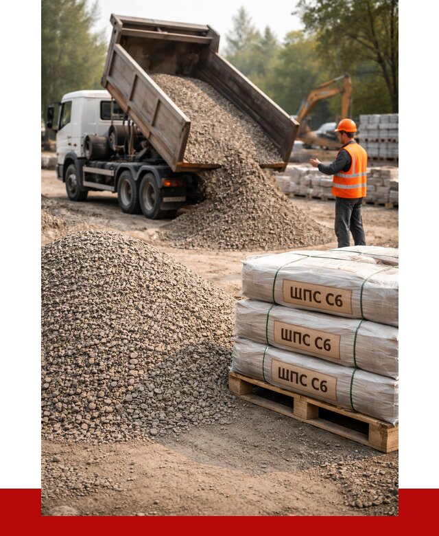 ЩПС С6 в Салехарде с доставкой от 2355 р. за куб | ПРОНЕРУДСлх
