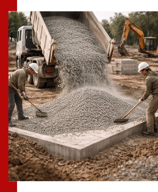 Доставка и продажа отсева для бетона в Салехарде