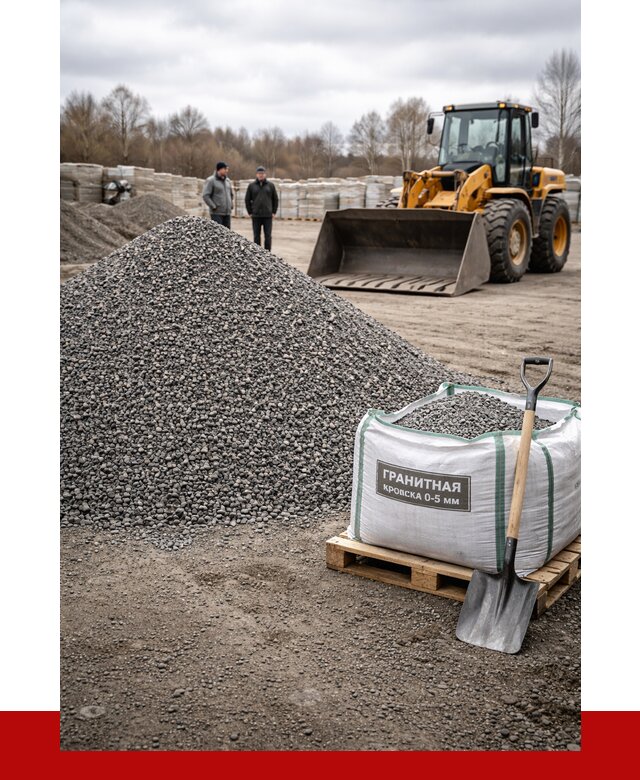 Купить гранитную крошку в Салехарде от 5138 р. с доставкой | ПРОНЕРУДСлх