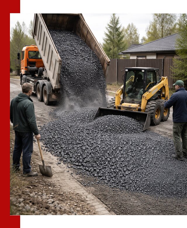 Крошка габбро с доставкой в Салехарде для строительных работ