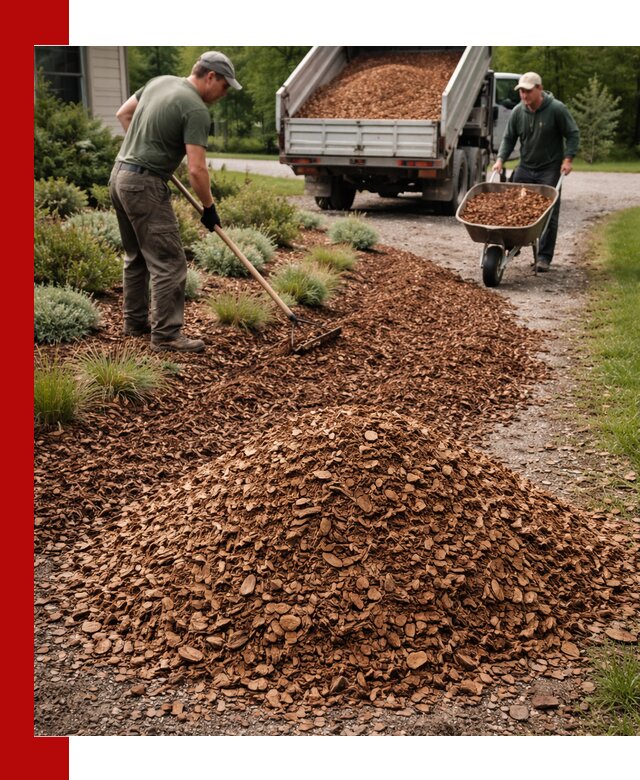 Крошка для мульчирования с доставкой в Салехарде