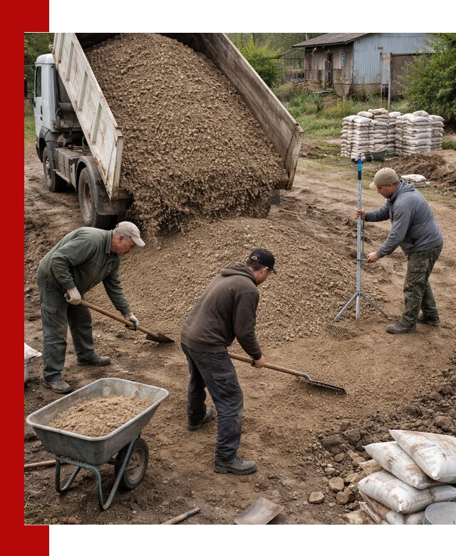 Керамзитовый песок с доставкой в Салехарде оптом и в розницу