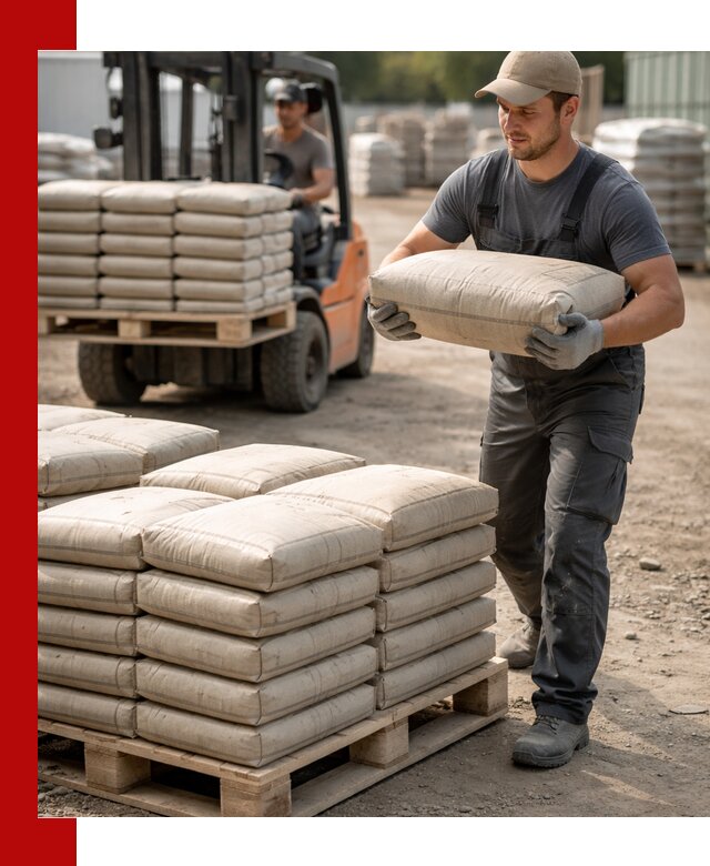 Доставка цемента в мешках оптом и в розницу в Салехарде