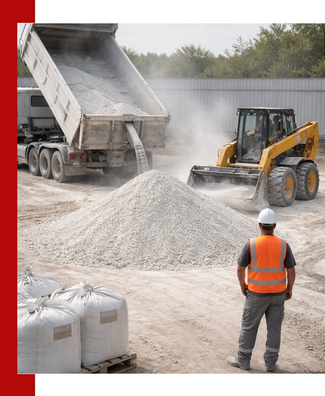 Доставка и продажа известняковой муки в Салехарде