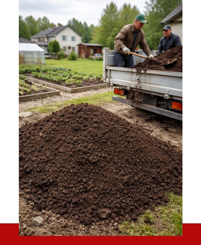 Плодородный грунт в Салехарде с доставкой от 4496 р. | ПРОНЕРУДСлх