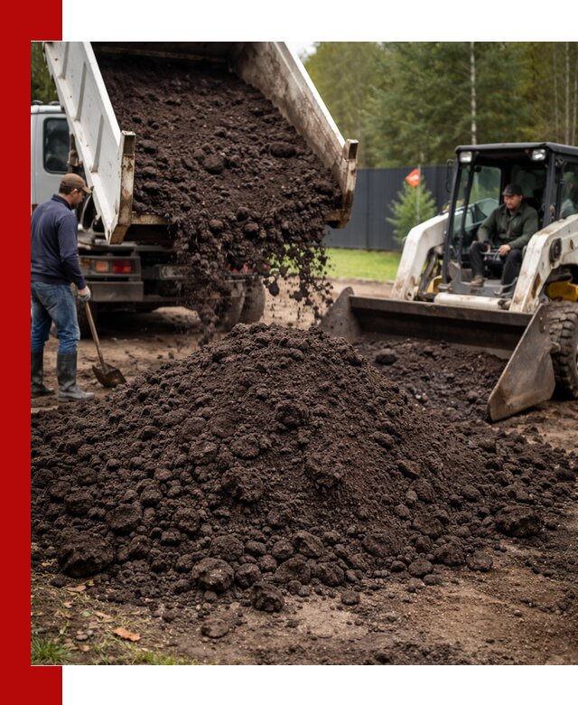 Плодородный грунт с доставкой в Салехарде для садов и огородов