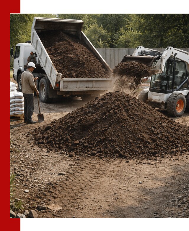 Доставка растительного грунта в Салехарде от производителя оптом и в розницу