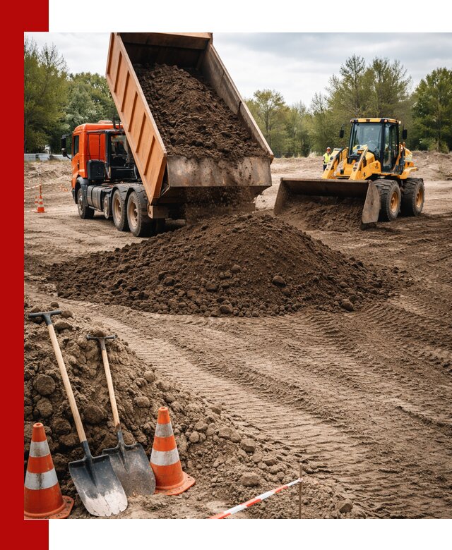 Поставка и доставка планировочного грунта в Салехарде