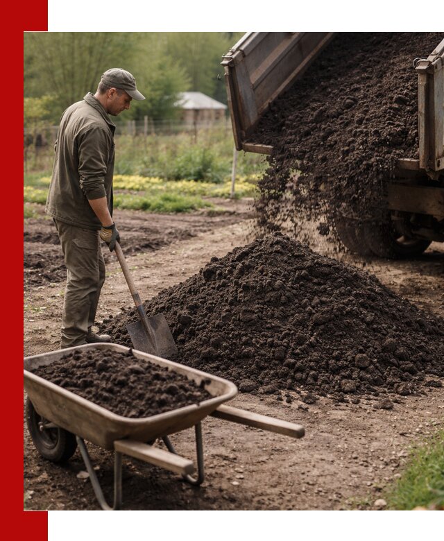 Доставка качественной земли для огорода в Салехарде