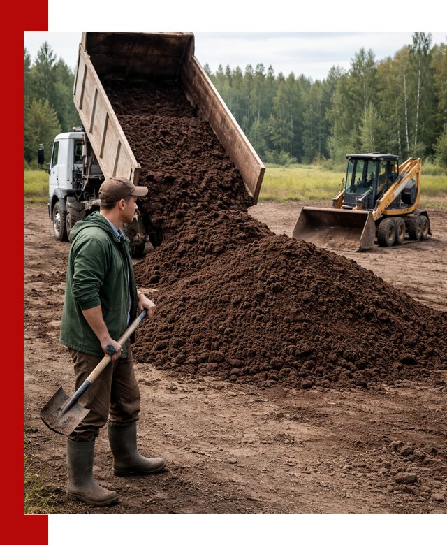 Купить верховой торф с доставкой в Салехарде для садоводства и растений