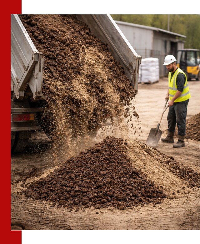 Доставка торфо-песчаной смеси в Салехарде для строительства и озеленения