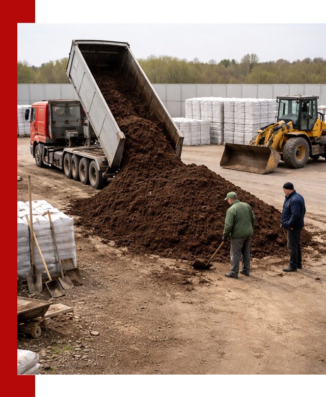 Доставка торфяных смесей оптом и в розницу в Салехарде