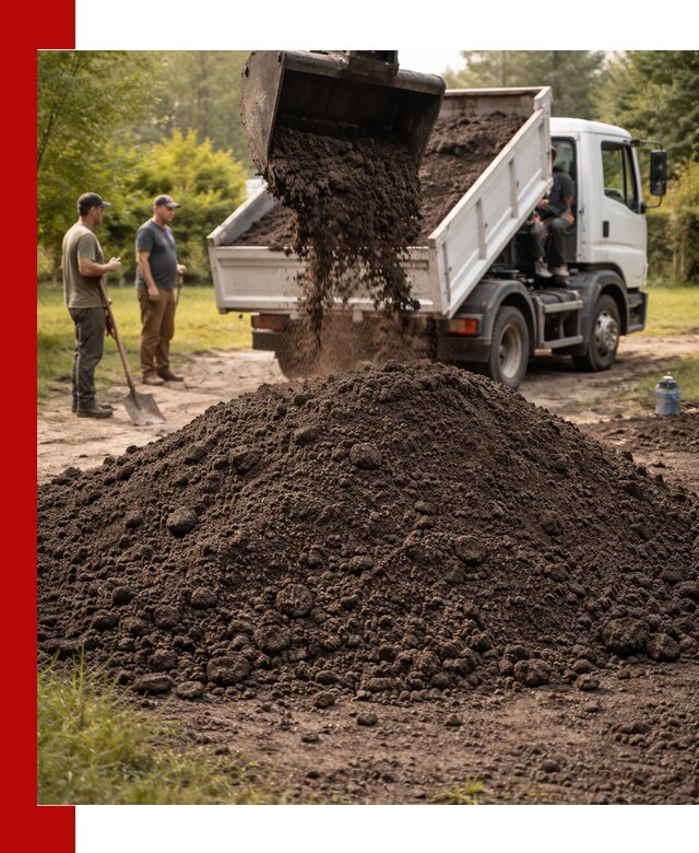 Доставка и продажа чернозема в Салехарде оптом и в розницу