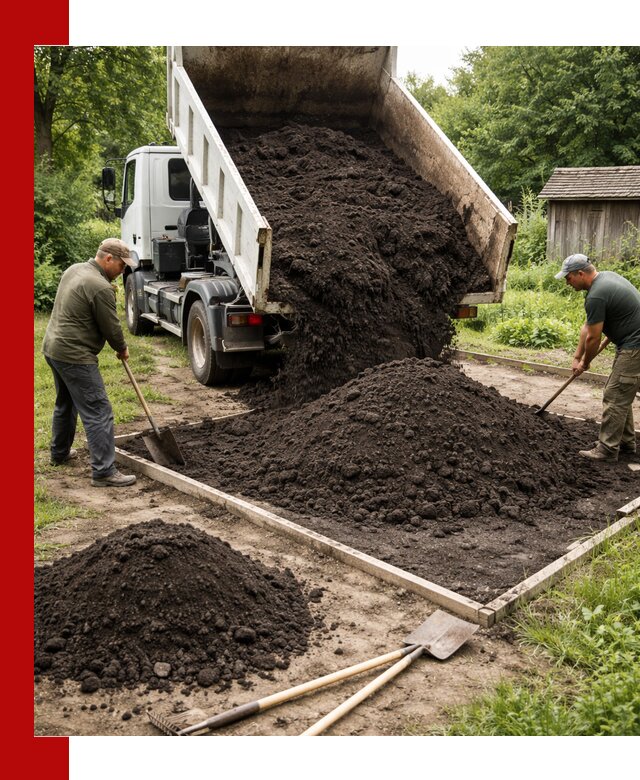 Купить чистый чернозем для огорода с доставкой в Салехарде