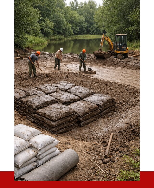 Купить глину для пруда в Салехарде от 4817 р. с доставкой | ПРОНЕРУДСлх